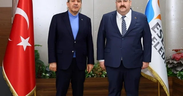 Başkan Hamamcı dan kardeş belediye Esenler e ziyaret Eskişehir Haberleri