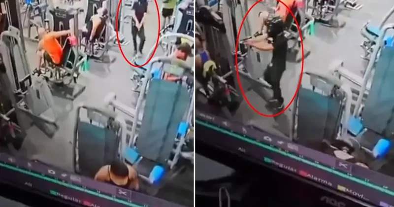 Kafasında kaskla spor salonuna giren kiralık katil kurşun yağdırdı