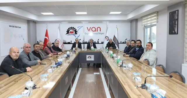 Van TSO dan oda başkanlarına hayırlı olsun ziyareti Van Haberleri