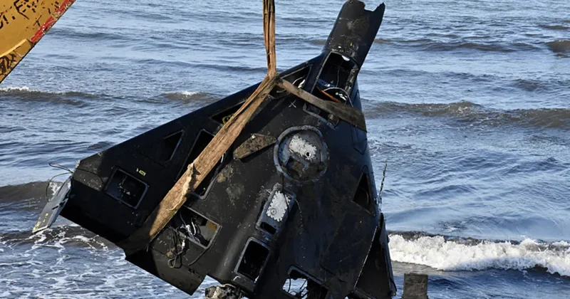 Ordu sahilde İHA alarmı: Kıyıya vurdu, o ülkeye ait çıktı!