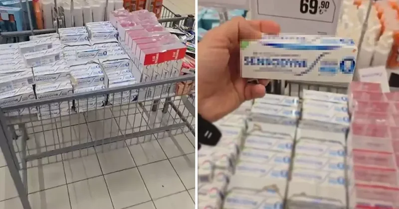 Market alışverişine çıkan vatandaş, İndirim etiketini görünce isyan etti: Bu nasıl iş?