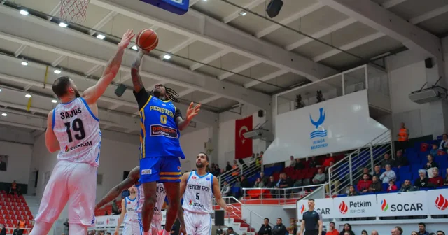 FIBA Avrupa Kupası: Aliağa Petkimspor: 85 Peristeri: 87 Aliağa Petkimspor, sahasında kaybetti, Grup İkincisi Oldu İzmir Haberleri