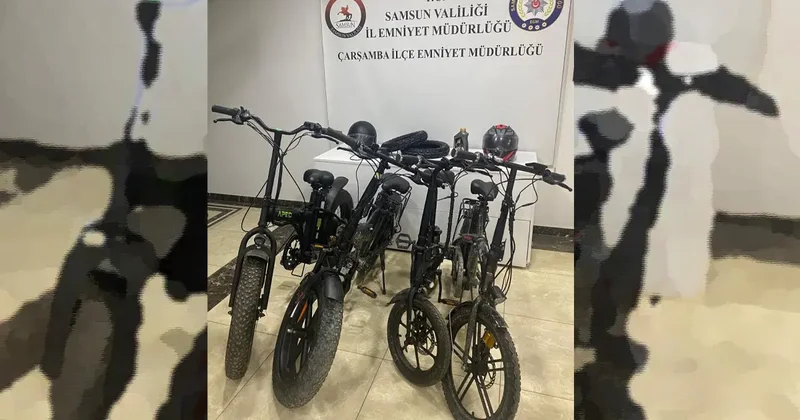 Çarşamba’da iş yerinden hırsızlığa 4 gözaltı