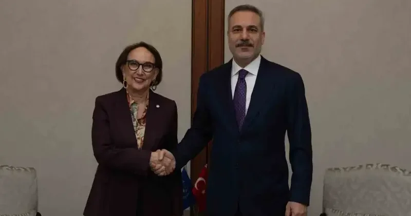 Bakan Fidan UNCTAD Genel Sekreteri Grynspan ı kabul etti Gündem Haberleri