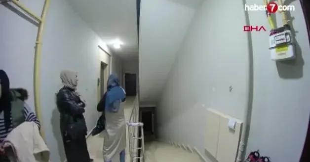 Mardin de hırsızlık girişimi kamerada: Kapıyı kimlik kartıyla zorladılar