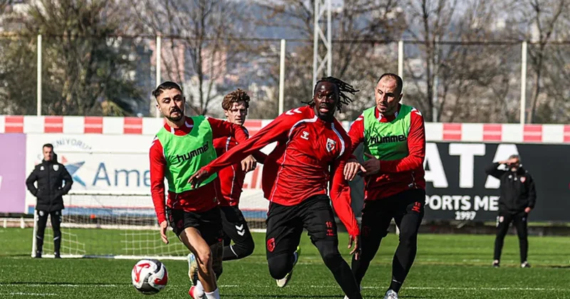 Samsunspor da 3 oyuncu bireysel çalıştı!
