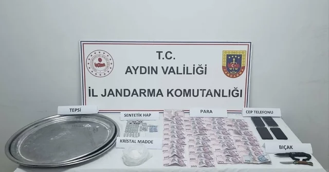 Aydın da 170 gram metamfetamin ve 52 sentetik ecza ele geçirildi Aydın Haberleri