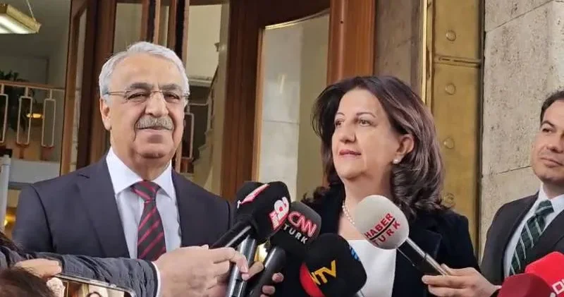 DEM Parti İmralı heyetinden Erdoğan la görüşme öncesi açıklama