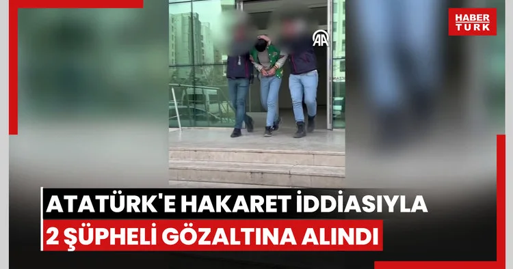 Şanlıurfa da sosyal medyadan Türk bayrağına ve Atatürk e hakaret iddiasıyla 2 şüpheli gözaltına alındı