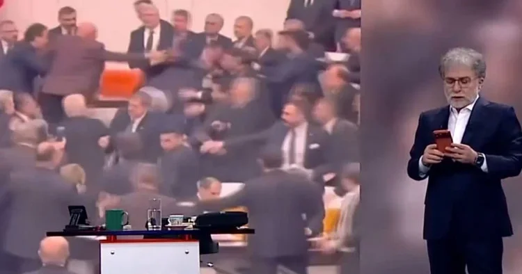 MHP Lideri Bahçeli den CNN Türk e Meclis te kavga açıklaması: CHP neyin korkusunu yaşıyor?