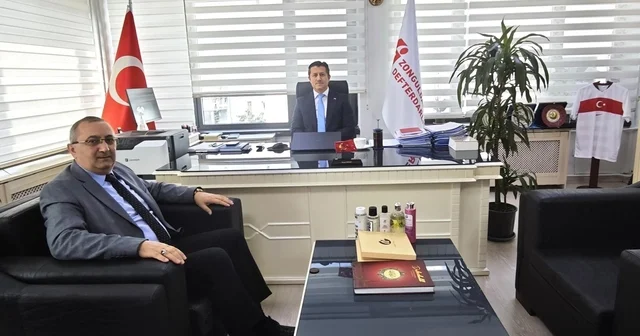 Aydemir den Defterdar Serdar a ziyaret Zonguldak Haberleri