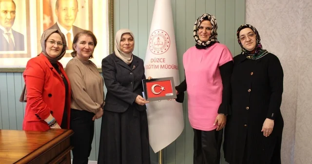 Kurs süreçleri ve eğitim faaliyetleri ele alındı Düzce Haberleri