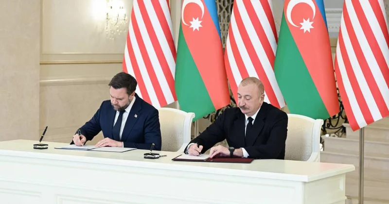 Azerbaycan ile ABD den enerji, ulaştırma, yapay zeka ve güvenlikte stratejik ortaklık adımı