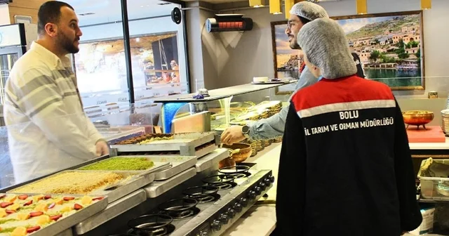 Bolu da Ramazan Bayramı öncesi gıda denetimi Bolu Haberleri