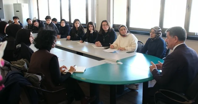 Lise öğrencileri çevre çalışmalarını yerinde öğrendi Erzincan Haberleri