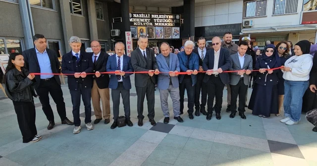 Nazilli de Tezhip, Ebru ve Hüsn i Hat Sergisi açıldı Aydın Haberleri