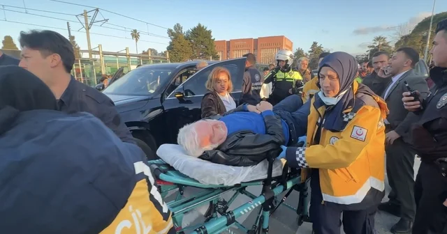 Trafikte direksiyon başında fenalaşan sürücü hastaneye kaldırıldı Samsun Haberleri