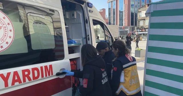 Samsun da elektrikli motor park halindeki araca çarptı: 1 yaralı Samsun Haberleri