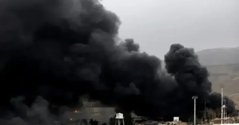 Umman’daki petrol depolama tesisleri vuruldu