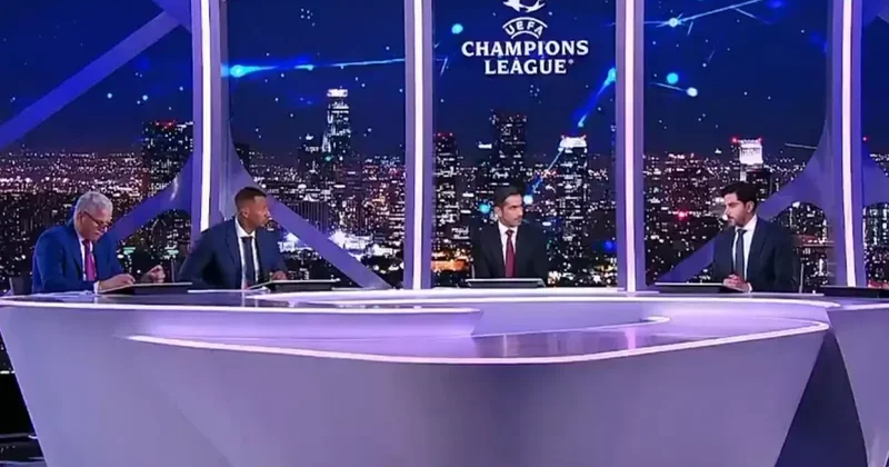 Galatasaray Liverpool maçını yorumlarken telefonlarına gelen sesle şoke oldular