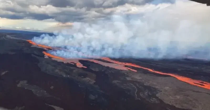 Hawaii deki Kilauea Yanardağı yeniden lav püskürttü Amerika Haberleri