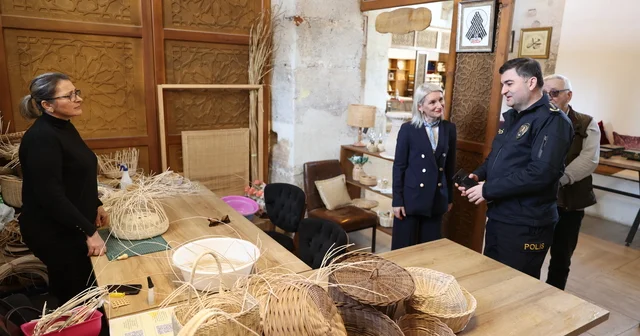 Edirne Emniyet Müdürü Ayhan, Rumeli Kültür ve Sanat Akademisi ni ziyaret etti Edirne Haberleri