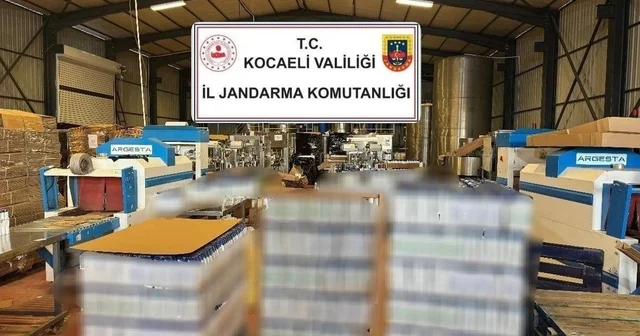 Piyasa değeri 40 milyon TL olan sahte şampuan ele geçirildi Kocaeli Haberleri