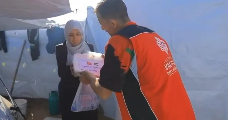 Vakıflar Genel Müdürlüğünden Gazze ye 290 bin kişilik iftar desteği
