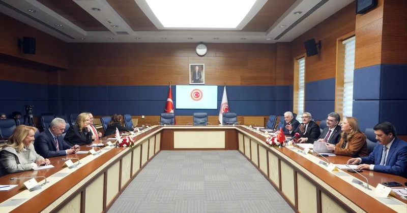 Türkiye ile KKTC nin parlamentolar arası dostluk grupları Meclis te bir araya geldi