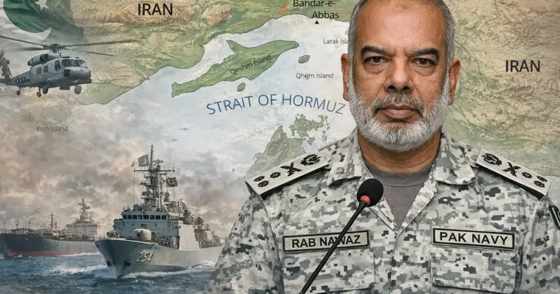 Pakistan donanması, gemi trafiğine kapatılan Hürmüz Boğazı nda bir ilki gerçekleştirdi