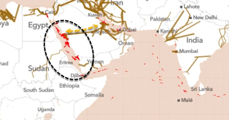 Hürmüz’de kriz derinleşiyor: Tankerlerin rotası Kızıldeniz’e kaydı Sözcü Gazetesi