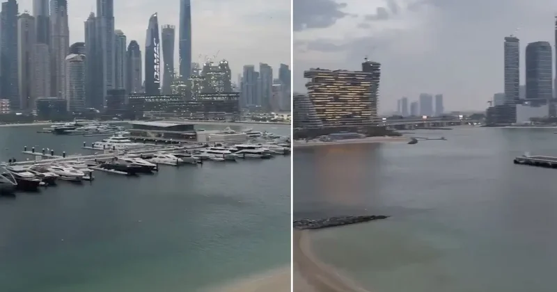 Dubai hayalet kasabaya döndü