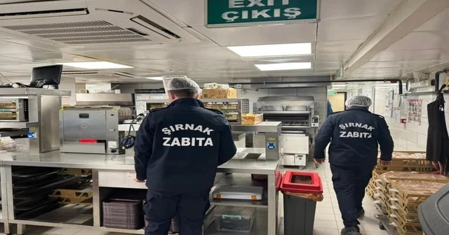 Şırnak ta zabıta ekiplerinden tavizsiz gramaj ve hijyen denetimi Şırnak Haberleri