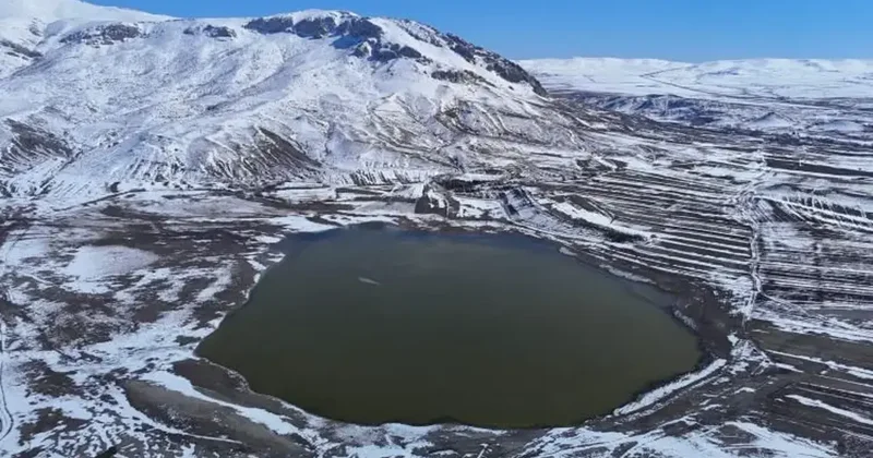 Bir dönem tamamen kuruyan göl yeniden su tuttu