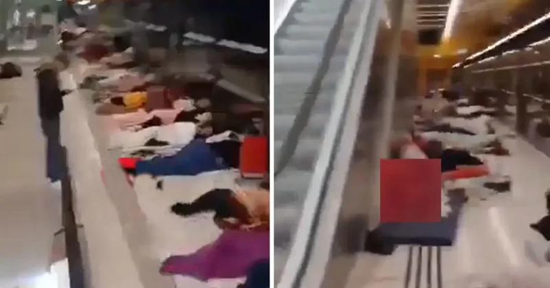 İran füzelerinden kaçan İsrailliler metro istasyonlarına sığınmaya başladı