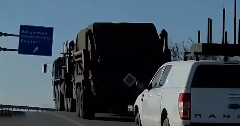 Patriot hareketliliği! Malatya ya götürülürken görüntülendi