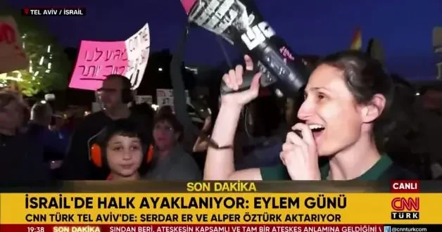 İsrail de halk ayaklandı: Netanyahu istifa!