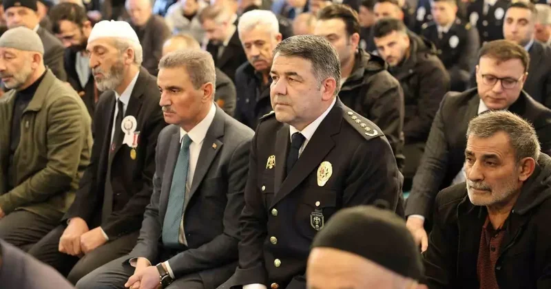 Şehitler polis haftasında dualarla anıldı