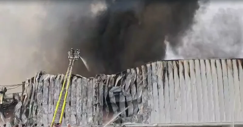 SON DAKİKA Ankara da yangın paniği!