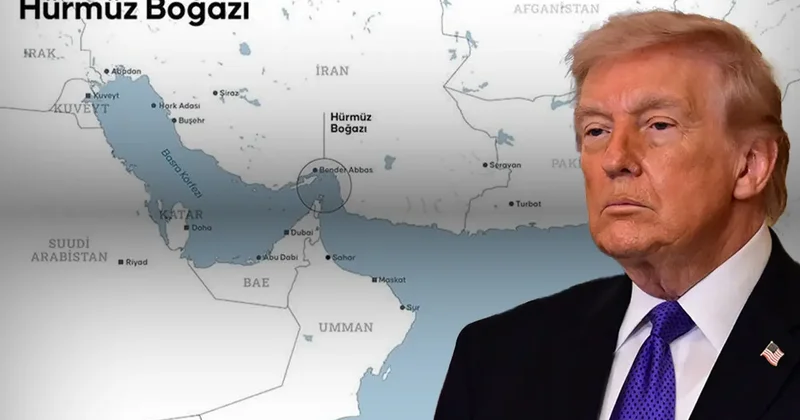 Trump tan harekete geçeriz mesajı! Çarpıcı iddia: ABD gemileri Hürmüz den geçti