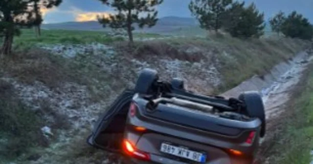 Çorum da aynı noktada peş peşe iki trafik kazası; 1 ölü, 3 yaralı Çorum Haberleri