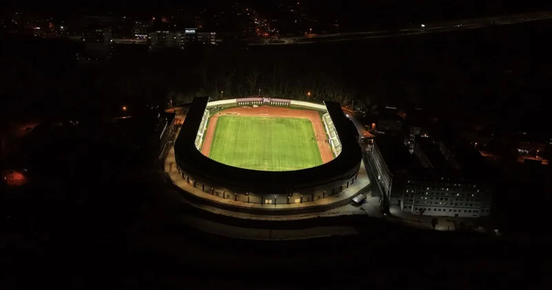 Sinop ta milli maç ve açılış heyecanı