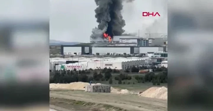 Ankara da depo yangını! Ekipler sevk edildi