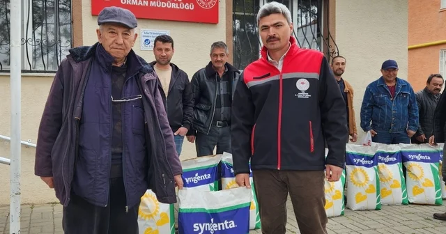 Çiftçilere yüzde 50 hibeli tohum dağıtıldı Eskişehir Haberleri