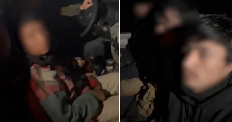 Çevre yolunda durdurulan araçtan kaçak göçmen çıktı: 4 organizatör tutuklandı Gündem Haberleri