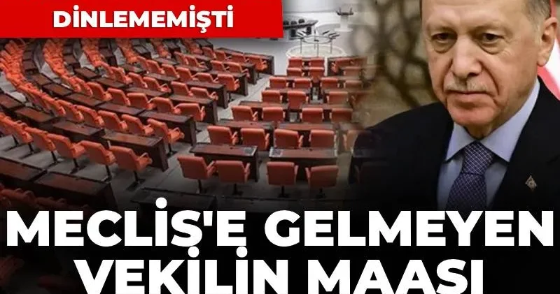 Meclis e gelmeyen vekilin maaşından para kesilecekmiş! AKP li vekiller Erdoğan ın sözünü dinlememişti