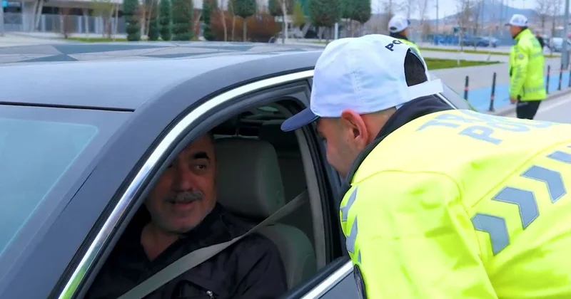 Konyasporlu futbolculardan Polis Haftası sürprizi