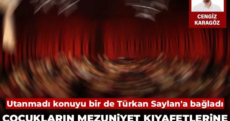 Çocukların mezuniyet kıyafetlerine veliden iğrenç yorum! Utanmadı bir de konuyu Türkan Saylan a bağladı