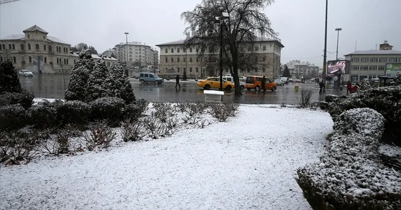 Sivas ta kar yağışı