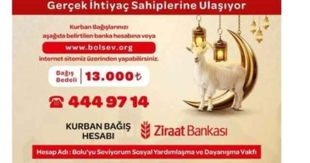 Bolu Belediyesi nin vakfında kurban vurgunu iddiası: 2 tutuklama Bolu Haberleri